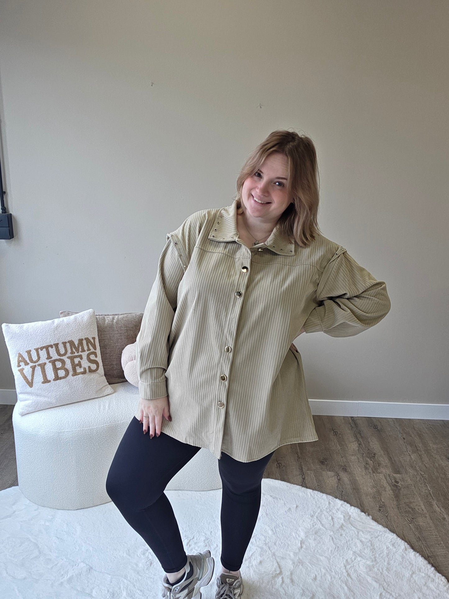 Studs Blouse (In 3 kleuren)