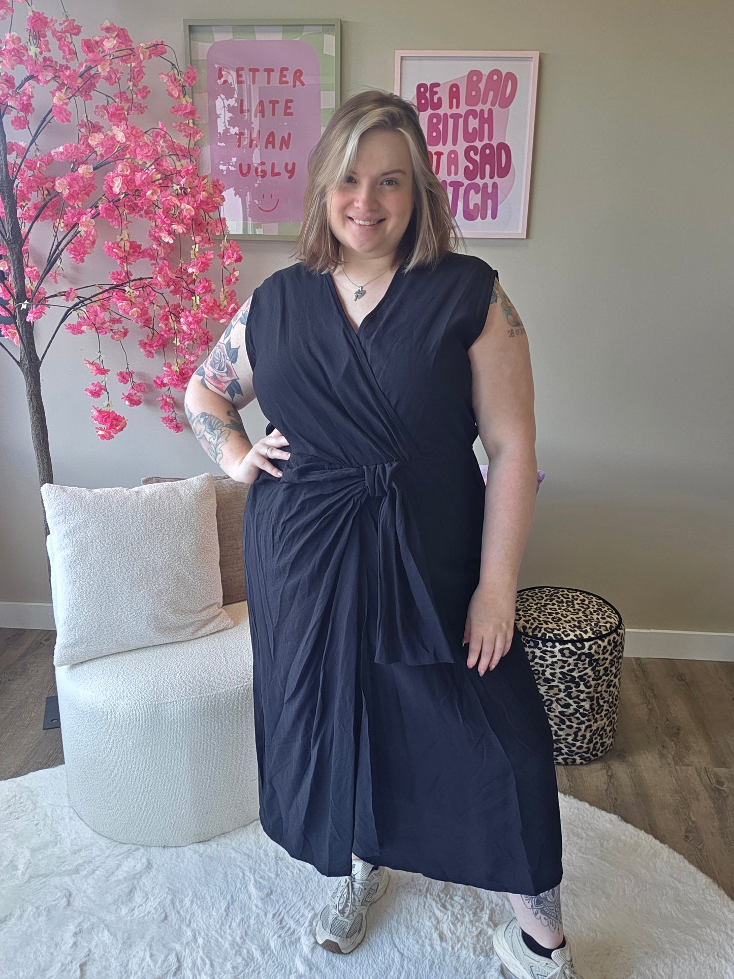 Knot Dress (In 3 kleuren)