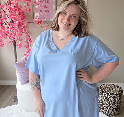NC Pyjama Jurk Sky Blue