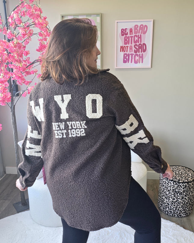 New york teddy vesten (In 2 kleuren)