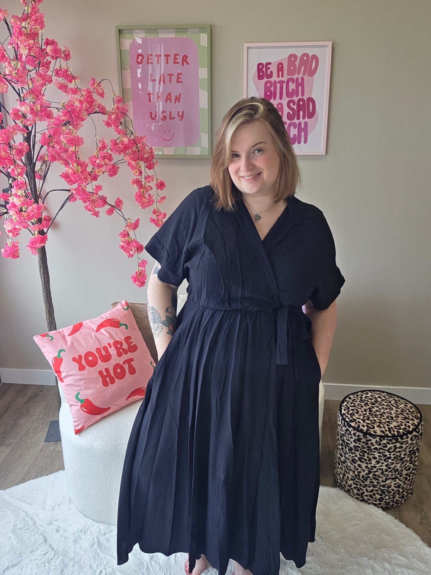 Viscose Wikkeljurken (In 2 kleuren)