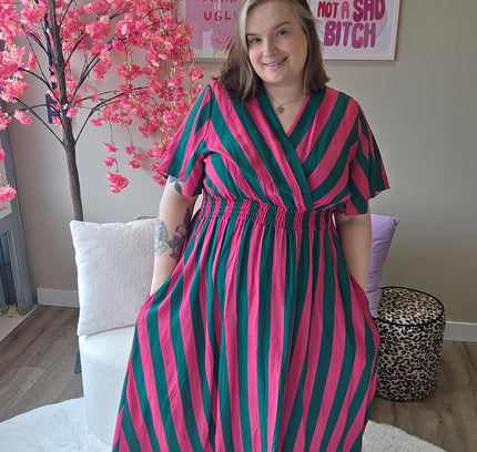 Magic Stripe Dress (In 4 kleuren)
