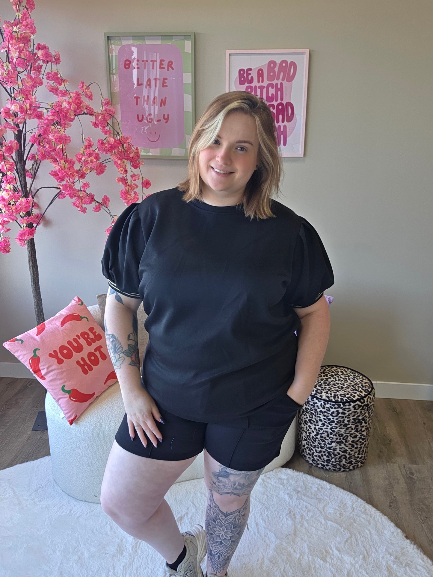 Comfy Set Met Goud (In 4 kleuren)