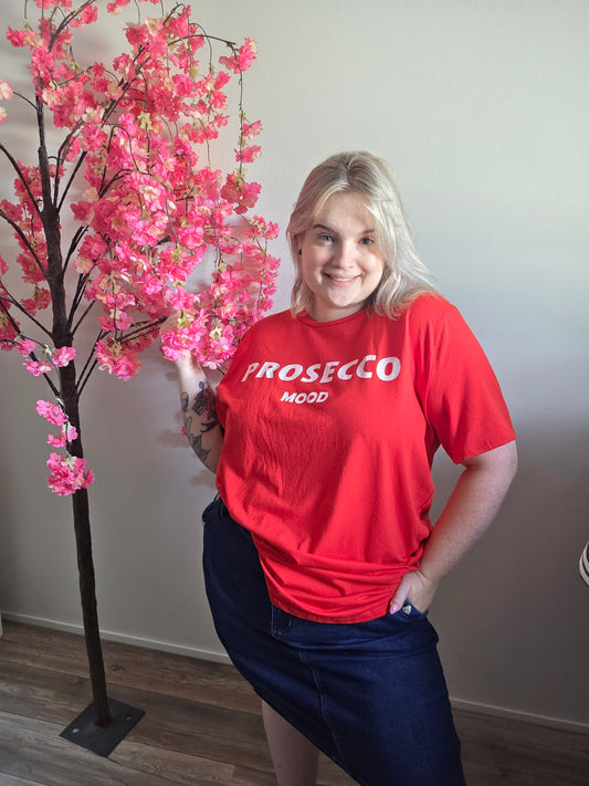 Prosecco Mood Tee (in 4 kleuren)