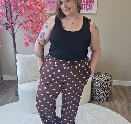 Dot joggers (In 3 kleuren)