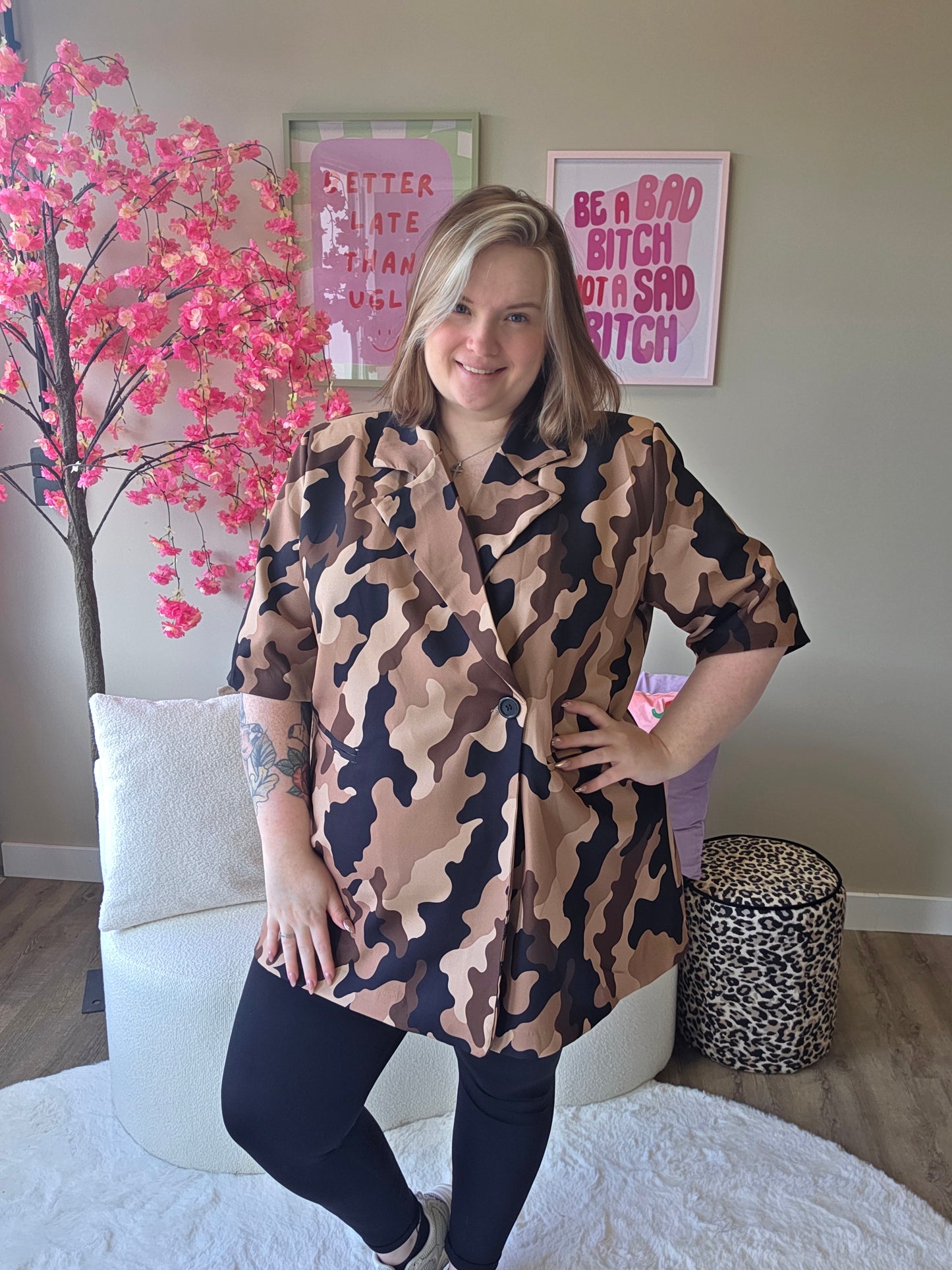Nikki Camo Blazers (In 2 kleuren)