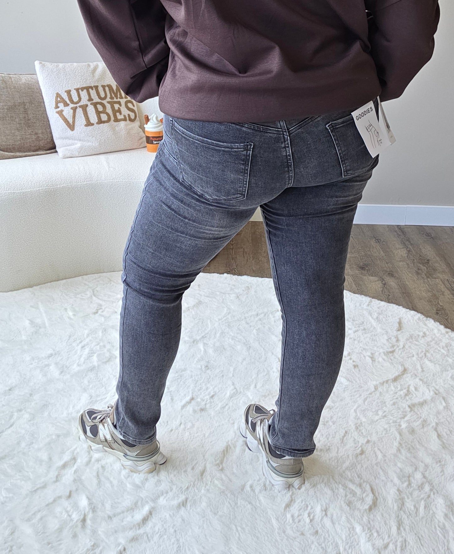 Goodies Skinny Jeans Grey | DJ2679