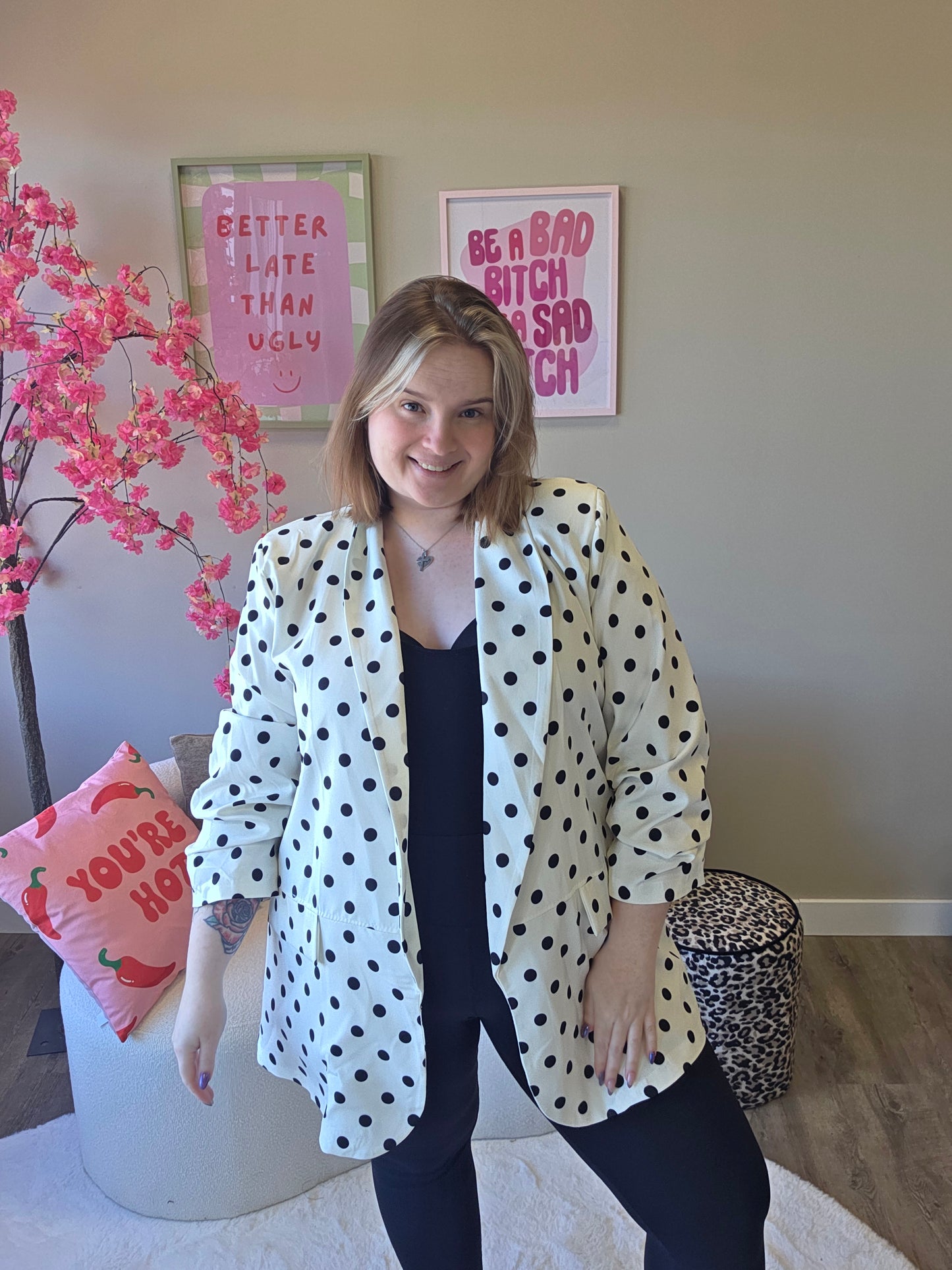 Aurelie Dot Blazers (in 4 kleuren)