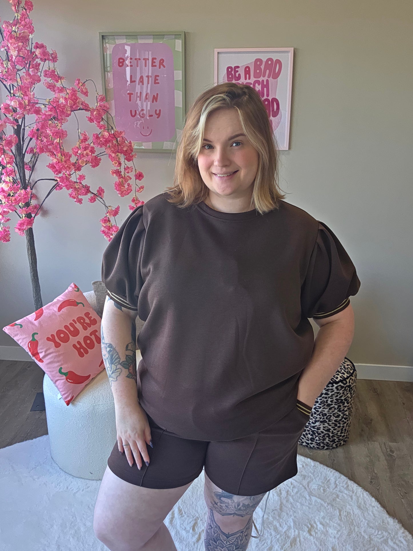 Comfy Set Met Goud (In 4 kleuren)