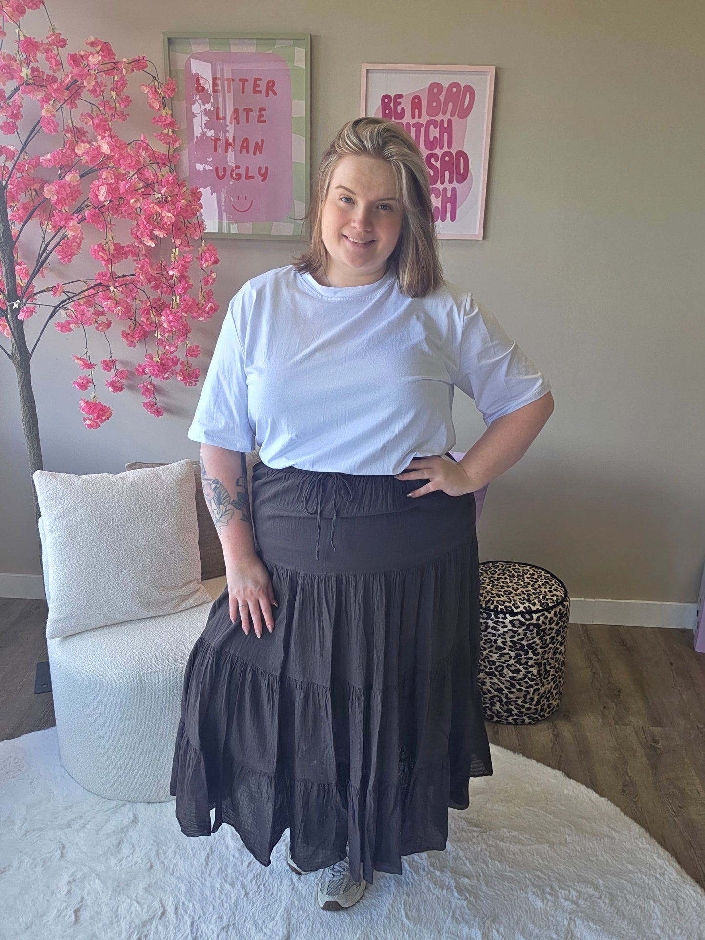 Basic Rok (In 3 kleuren)