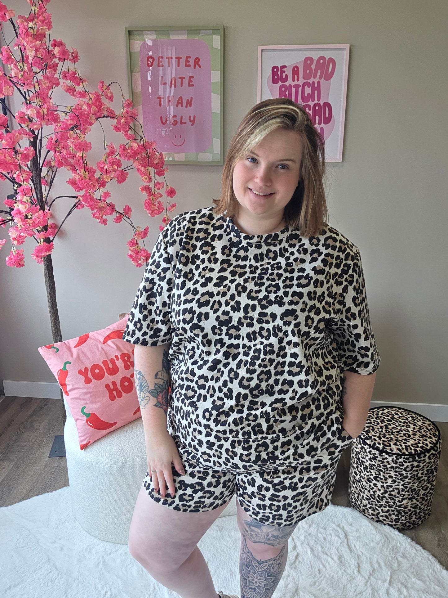 Panter Rhinestone Set (In 3 kleuren)