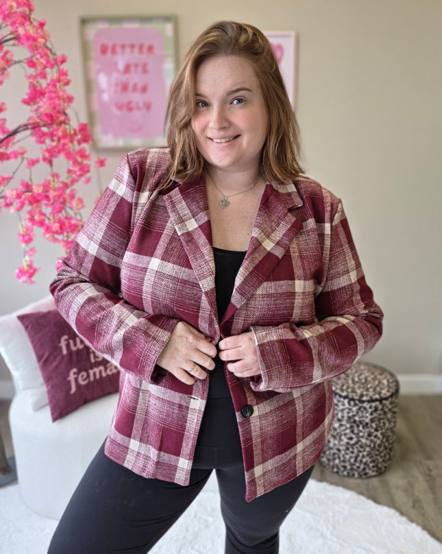 Ruit Blazers (In 3 kleuren)