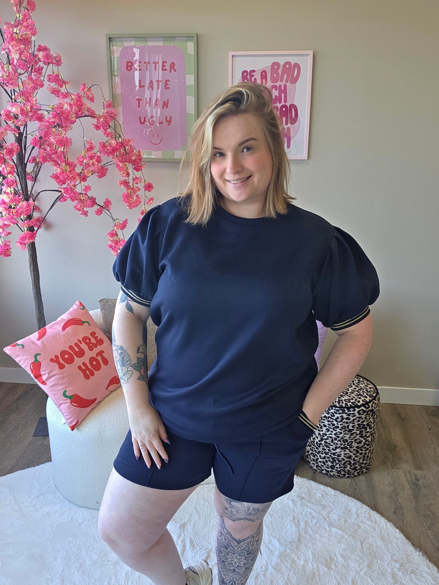 Comfy Set Met Goud (In 4 kleuren)