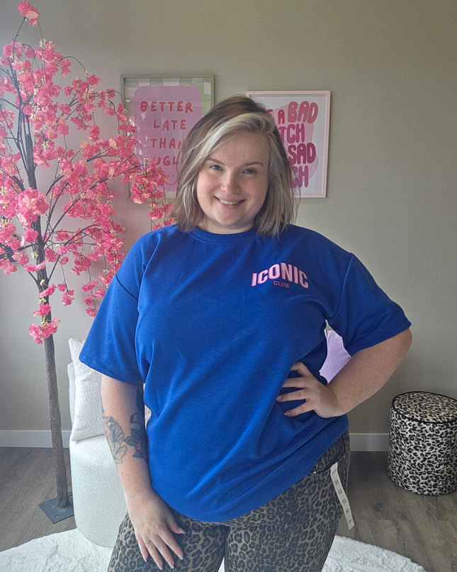 Iconic club tee's (In 4 kleuren)