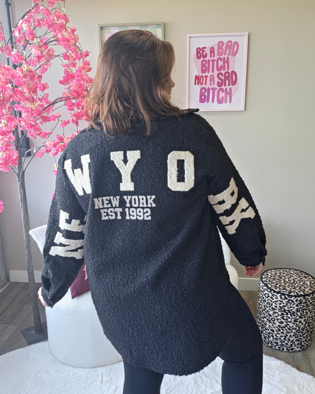 New york teddy vesten (In 2 kleuren)