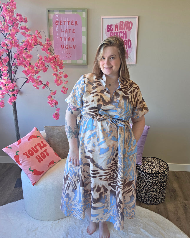Leopard Wild Dress (In 3 kleuren)