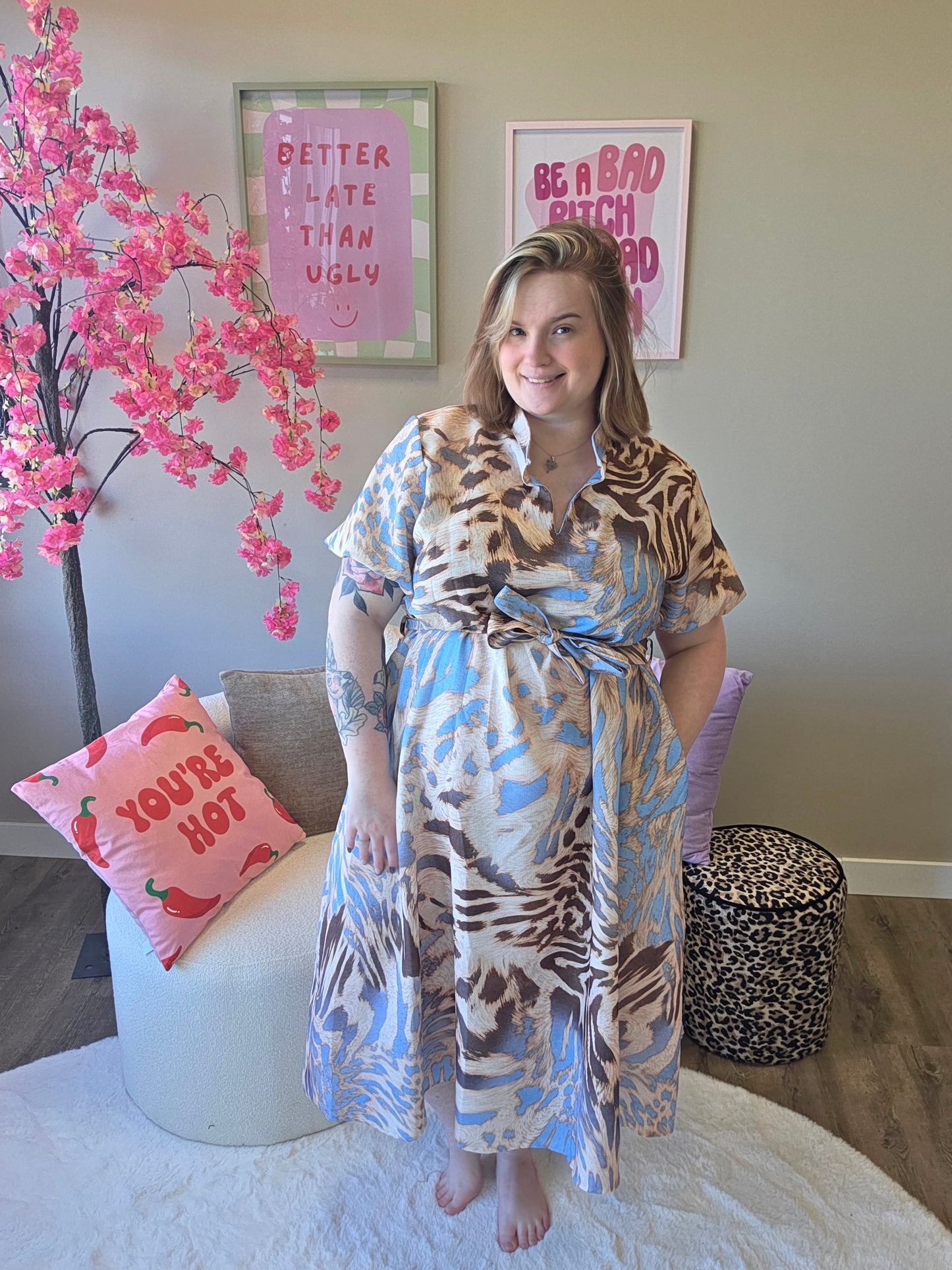 Leopard Wild Dress (In 3 kleuren)