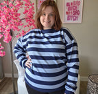 Navy/Licht blauw