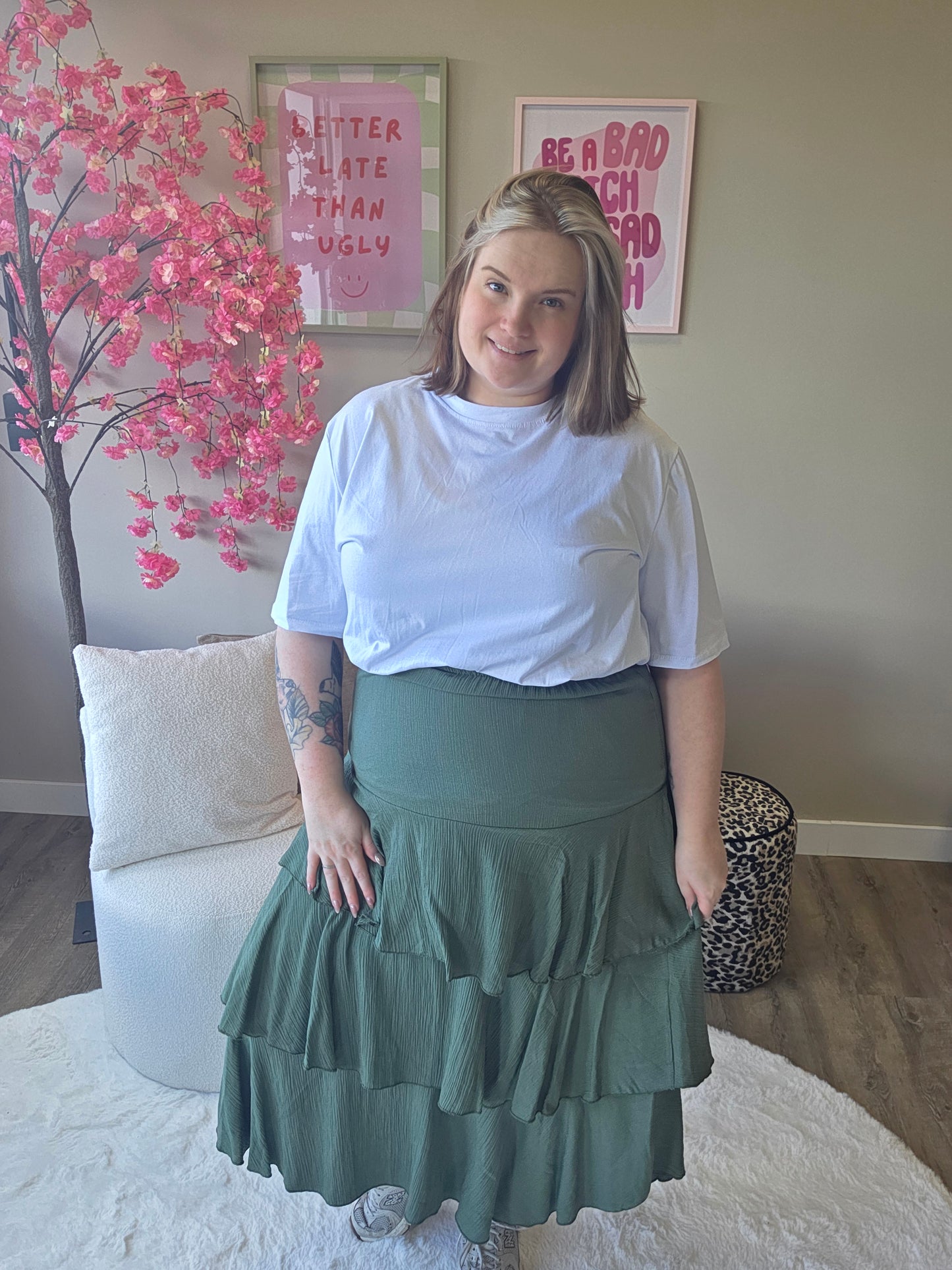Shimmer Rok (In 4 kleuren)