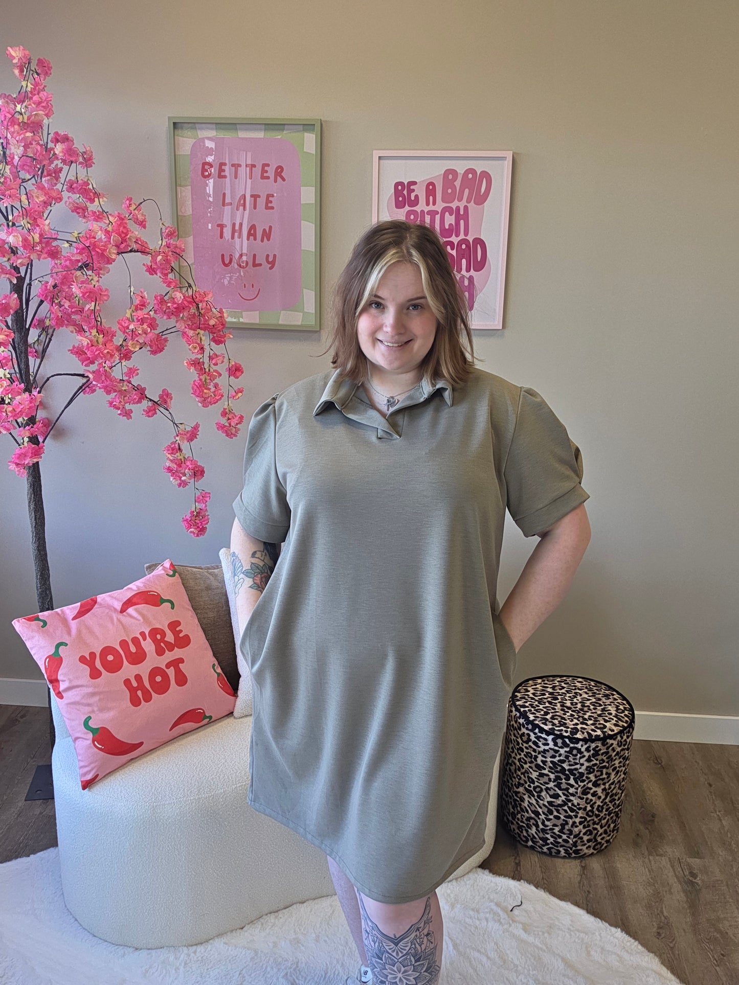 Polo Jurkjes Met V-hals (In 3 kleuren)