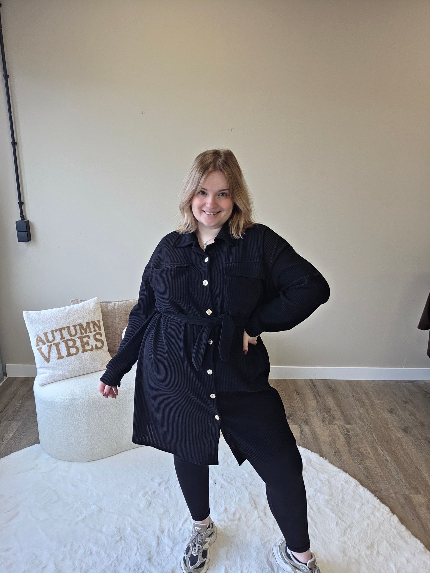 Rib Jurk (In 2 kleuren)