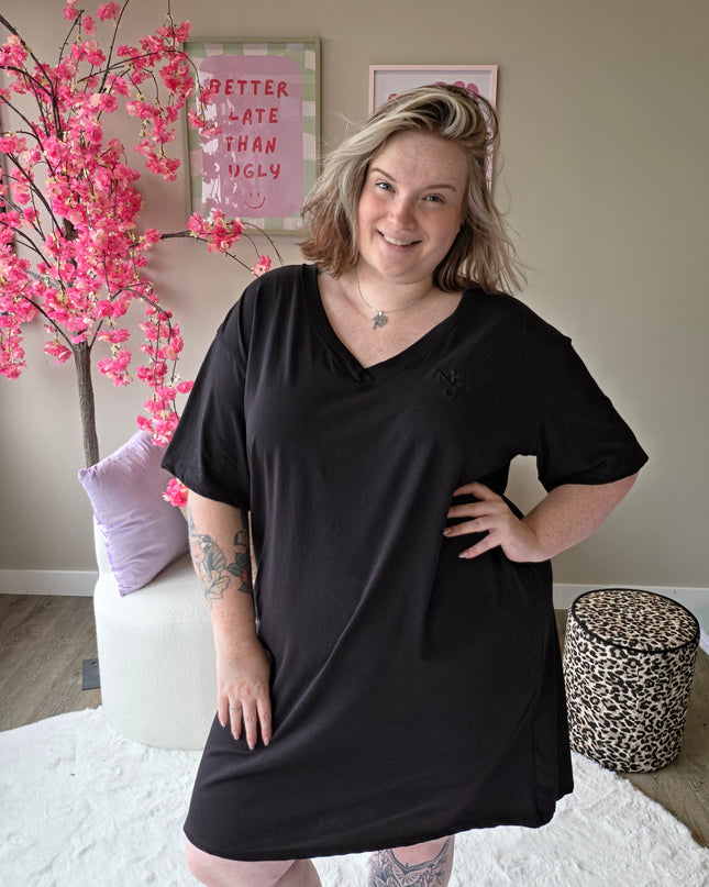 NC Pyjama Jurk Jet Black