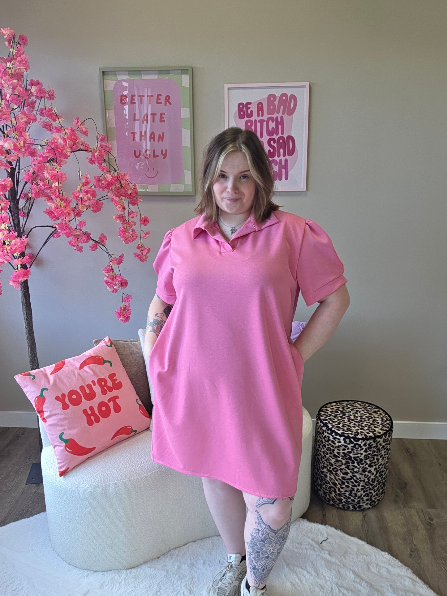 Polo Jurkjes Met V-hals (In 3 kleuren)