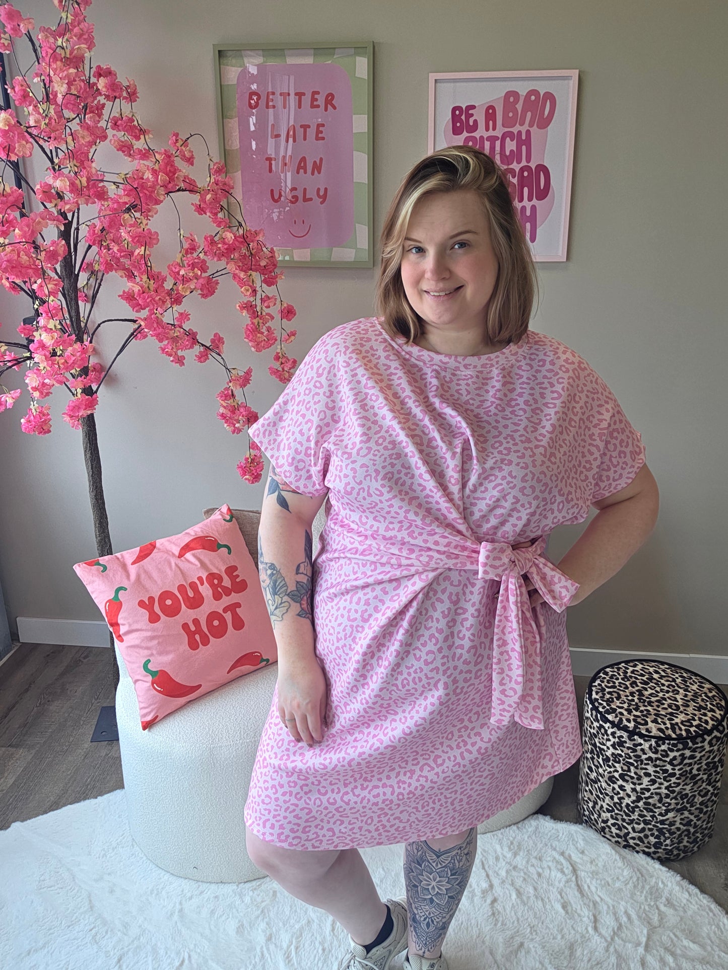 Panter Knoopjurk  (In 5 kleuren)