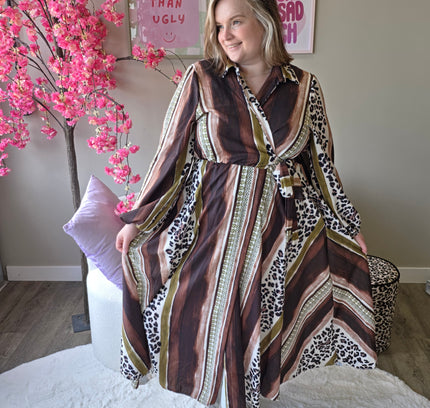 Wild Dream Wrap Dress (In 4 kleuren)