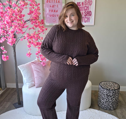 Fijn gebreide sets (In 3 kleuren)