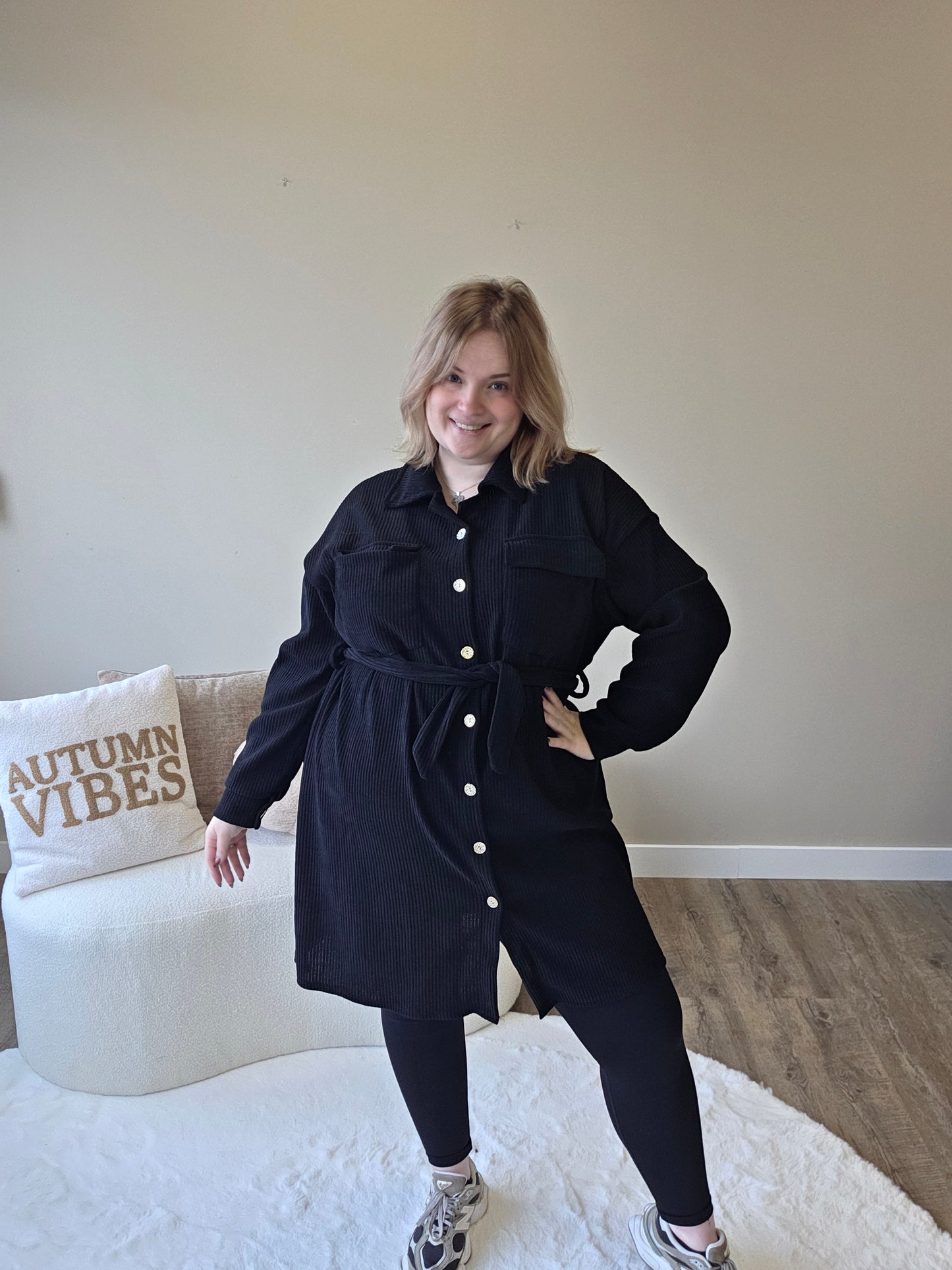 Rib Jurk (In 2 kleuren)