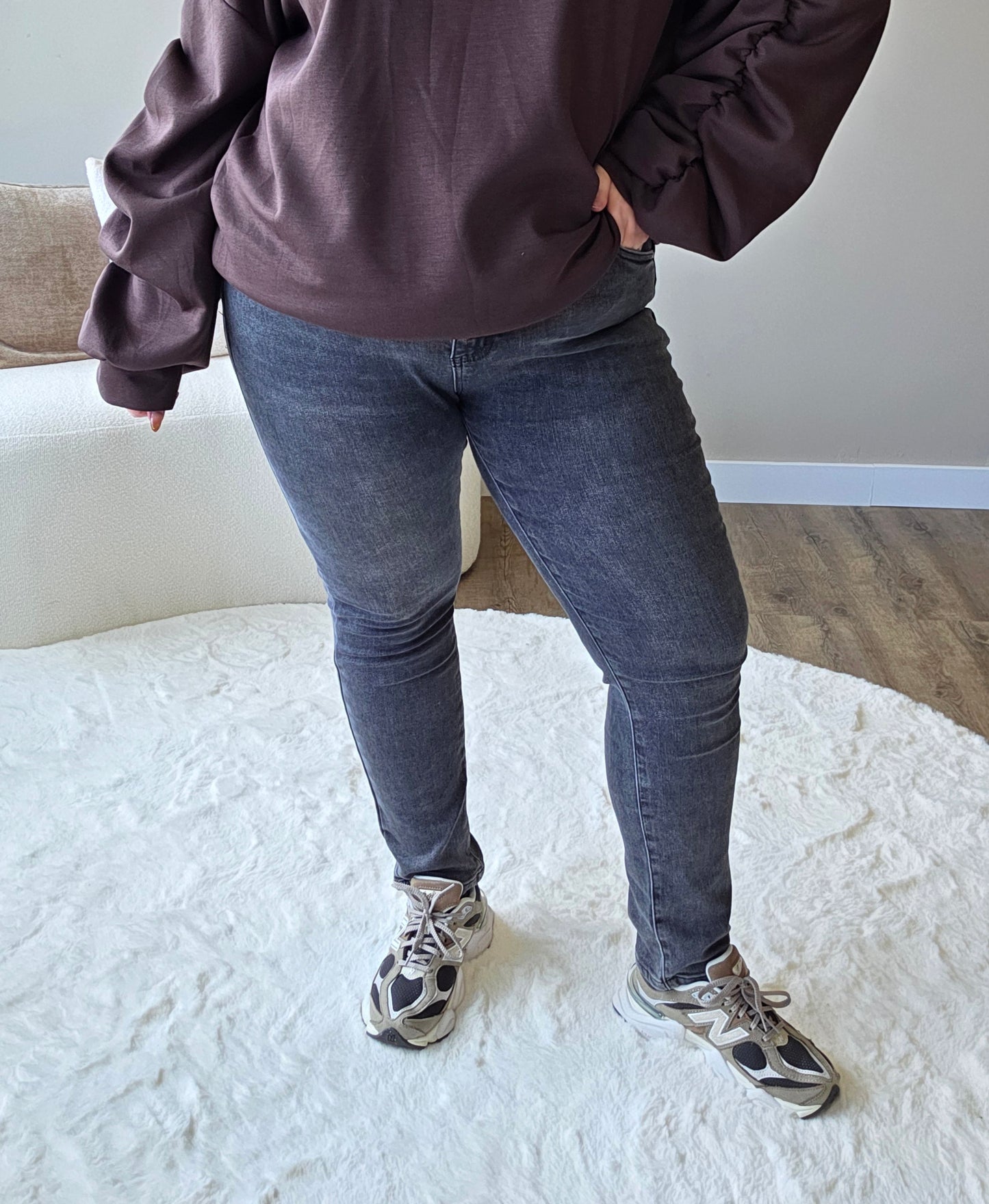 Goodies Skinny Jeans Grey | DJ2679