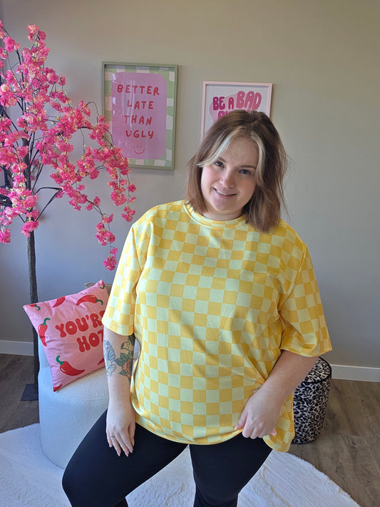 Blokjes Tee's (In 3 kleuren)