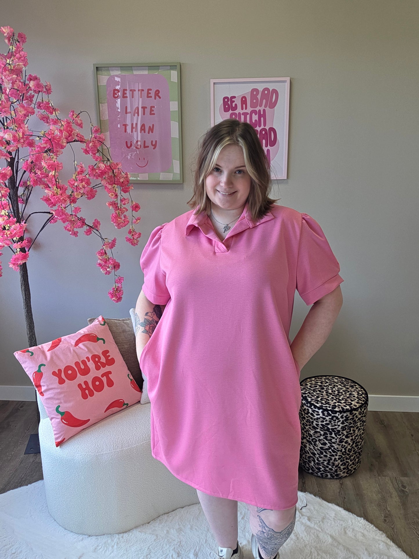 Polo Jurkjes Met V-hals (In 3 kleuren)