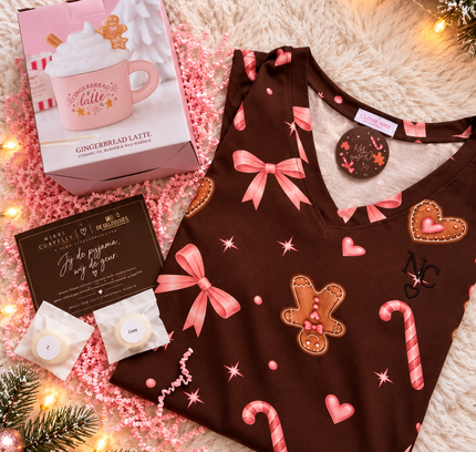 The cozy kerst box latte mok