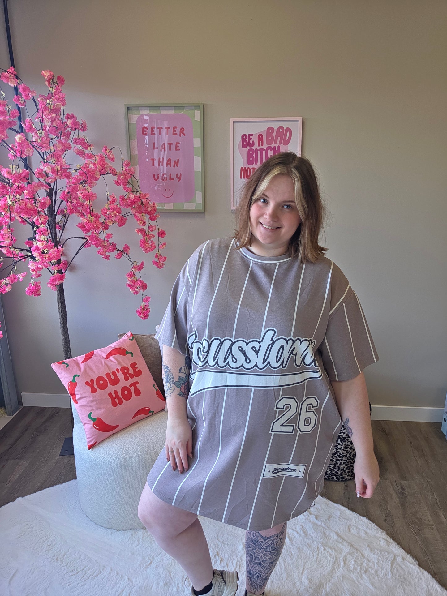 Focus Jersey Jurk (In 2 kleuren)