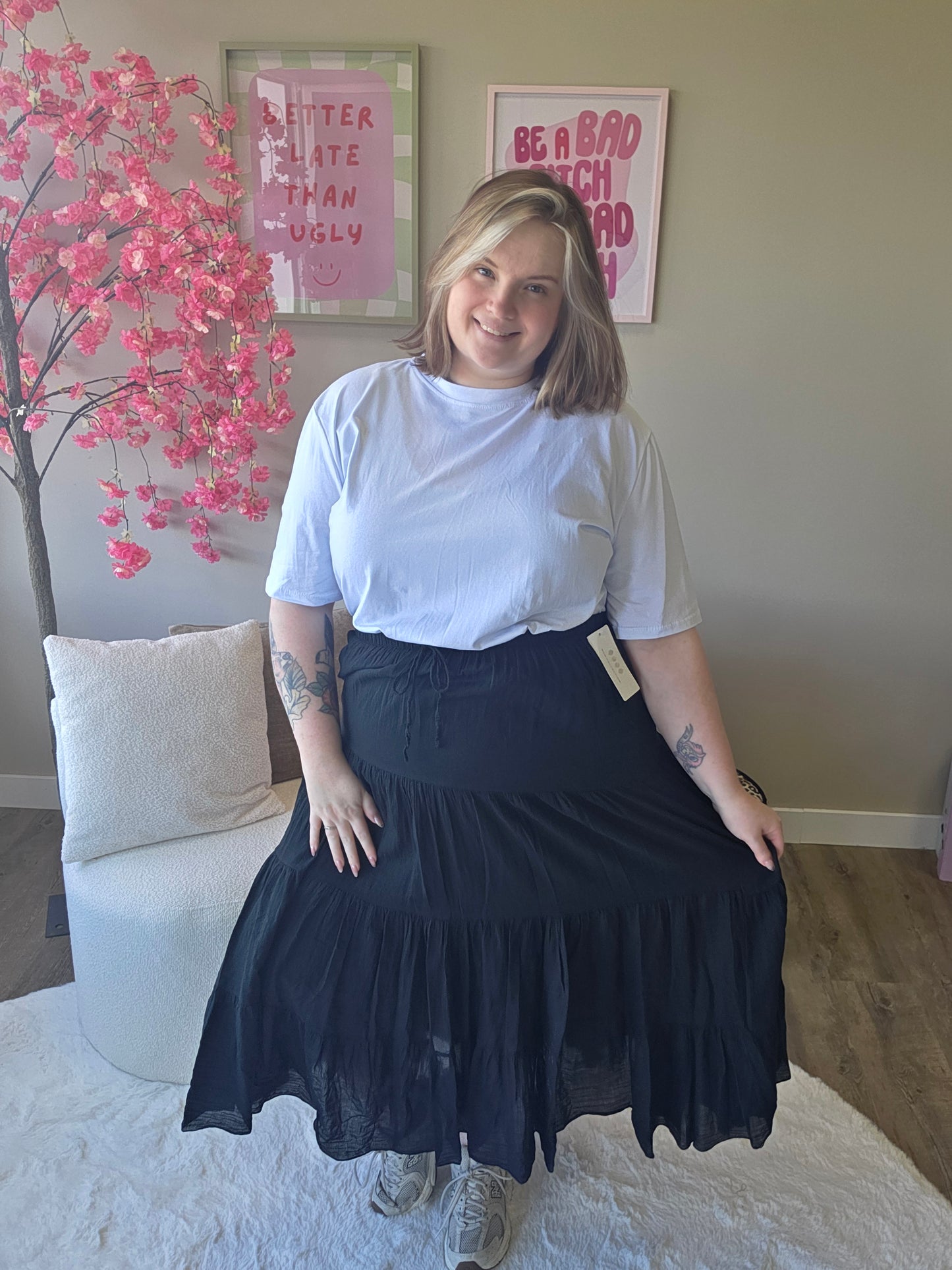 Basic Rok (In 3 kleuren)