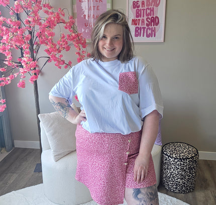Panter Skort Setjes  (In 4 kleuren)