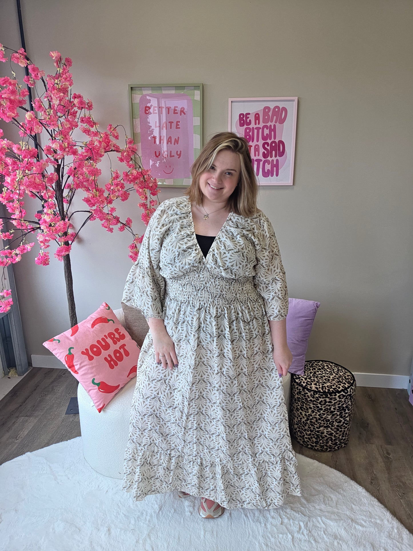 Paisley Dress TALL PROOF (In 3 kleuren)